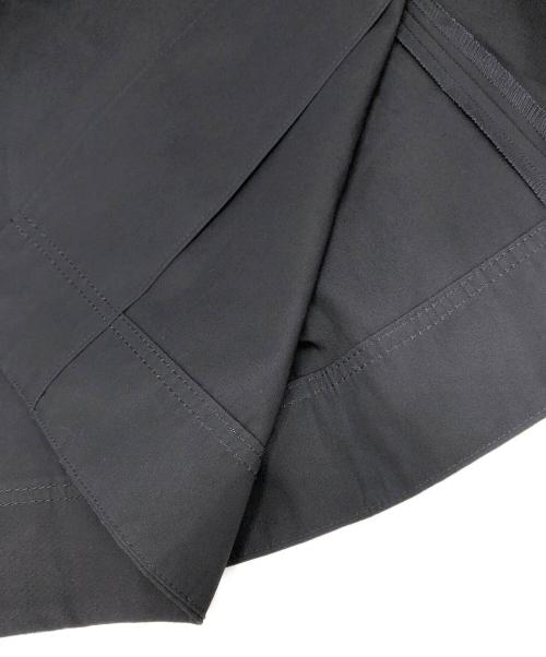 CABAN（キャバン）CABAN (キャバン) コットンウェザークロス カシュクールワンピース ブラック サイズ:Sの古着・服飾アイテム