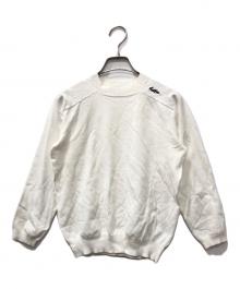MADISON BLUE（マディソンブルー）の古着「HELLO CREW NECK PO」｜ホワイト