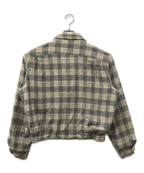 PENNEYS（ペニーズ）PENNEYS (ペニーズ) チェックスイングトップ ベージュ サイズ:FREEの古着・服飾アイテム