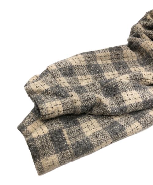 PENNEYS（ペニーズ）PENNEYS (ペニーズ) チェックスイングトップ ベージュ サイズ:FREEの古着・服飾アイテム