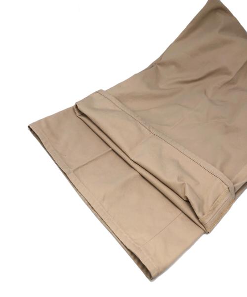 AURALEE（オーラリー）AURALEE (オーラリー) WASHED FINX LIGHT CHINO TUCK WIDE PANTS ベージュ サイズ:SIZE 0の古着・服飾アイテム