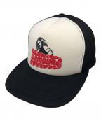 Hysteric Glamourヒステリックグラマー）の古着「Vixen Girl Mesh Cap」｜ブラック