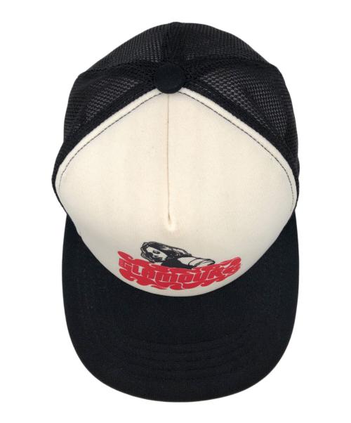Hysteric Glamour（ヒステリックグラマー）Hysteric Glamour (ヒステリックグラマー) Vixen Girl Mesh Cap ブラック サイズ:下記参照の古着・服飾アイテム