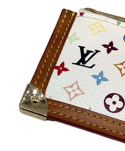 LOUIS VUITTON（ルイ ヴィトン）LOUIS VUITTON (ルイ ヴィトン) ポシェットクレ モノグラムマルチカラー ホワイトの古着・服飾アイテム