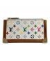 LOUIS VUITTON（ルイ ヴィトン）の古着「ポシェットクレ モノグラムマルチカラー」｜ホワイト