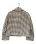 theory luxe (セオリーリュクス) DERBY TWEED RALA ツイードダブルジャケット ホワイト サイズ:38：10000円