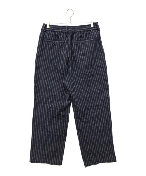 417 by EDIFICE（417 バイ エディフィス）417 by EDIFICE (417 バイ エディフィス) LE JAPON ATELIER SN サックパンツ ブルー サイズ:SIZE Ⅿの古着・服飾アイテム