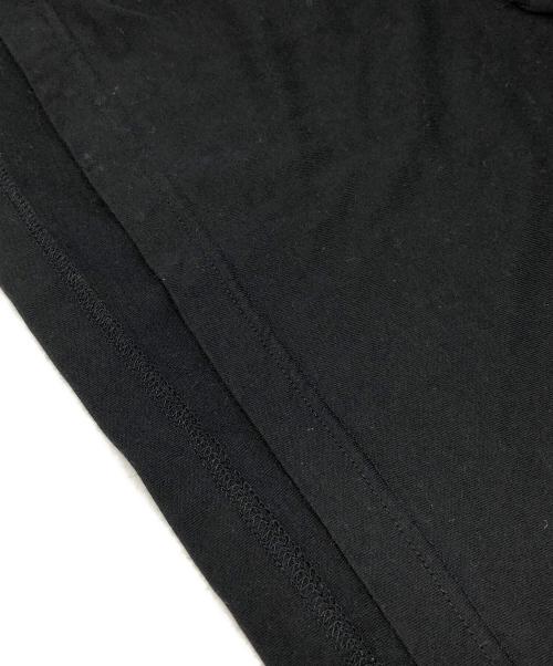 Y's（ワイズ）Y's (ワイズ) コットン ロゴ クルーネック カットソー ブラック サイズ:2の古着・服飾アイテム