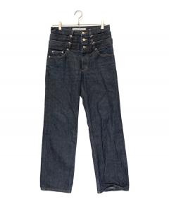中古・古着通販】INSCRIRE (アンスクリア) USED WIDE DENIM ベージュ
