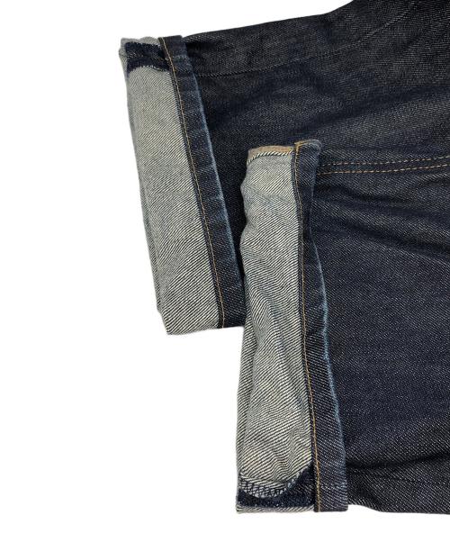 JOHN LAWRENCE SULLIVAN（ジョン ローレンス サリバン）JOHN LAWRENCE SULLIVAN (ジョン ローレンス サリバン) RIGID DENIM TRIPLE STACKED PANTS インディゴ サイズ:46の古着・服飾アイテム
