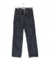 JOHN LAWRENCE SULLIVAN（ジョン ローレンス サリバン）の古着「RIGID DENIM TRIPLE STACKED PANTS」｜インディゴ