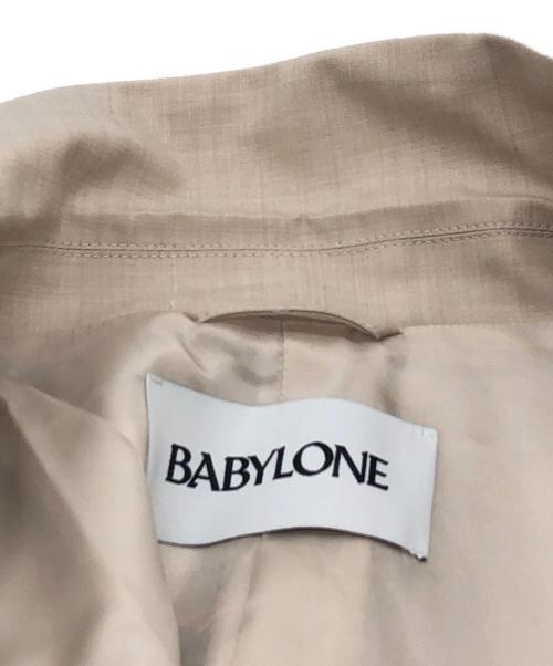 BABYLONE（バビロン）BABYLONE (バビロン) オーバーシングルジャケット テーラード ベージュ サイズ:SIZE FREEの古着・服飾アイテム