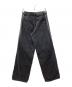 adidas (アディダス) ブラック ルーズ デニムパンツ ブラック サイズ:SIZE 26：10000円