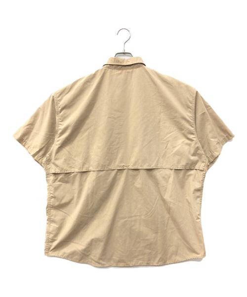 THE NORTHFACE PURPLELABEL（ザ・ノースフェイス パープルレーベル）THE NORTHFACE PURPLELABEL (ザ・ノースフェイス パープルレーベル) Polyester Linen Field H/S Shirt ベージュ サイズ:SIZE Lの古着・服飾アイテム