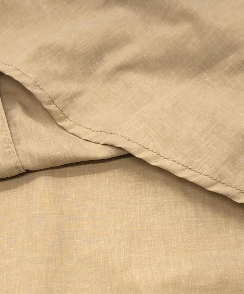 THE NORTHFACE PURPLELABEL（ザ・ノースフェイス パープルレーベル）THE NORTHFACE PURPLELABEL (ザ・ノースフェイス パープルレーベル) Polyester Linen Field H/S Shirt ベージュ サイズ:SIZE Lの古着・服飾アイテム