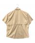 THE NORTHFACE PURPLELABEL (ザ・ノースフェイス パープルレーベル) Polyester Linen Field H/S Shirt ベージュ サイズ:SIZE L：10000円
