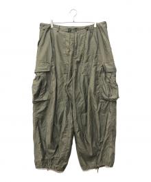 Needles（ニードルズ）の古着「BDU 6ポケット カーゴ ヒザデルパンツ」｜グリーン