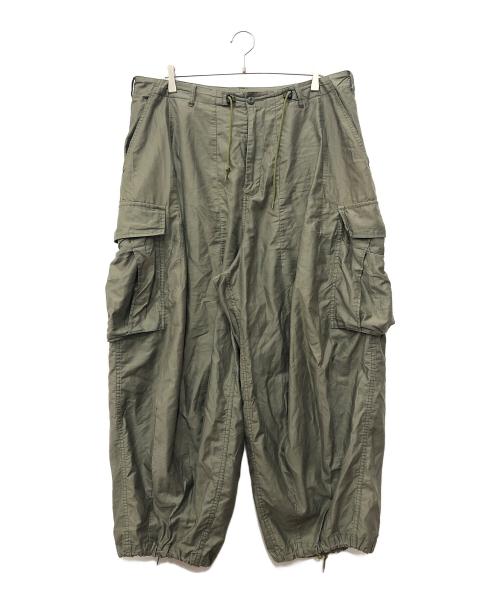 Needles（ニードルズ）Needles (ニードルズ) BDU 6ポケット カーゴ ヒザデルパンツ グリーン サイズ:SIZE XLの古着・服飾アイテム