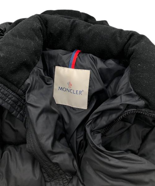 MONCLER（モンクレール）MONCLER (モンクレール) MOKAダウンコート ブラックの古着・服飾アイテム
