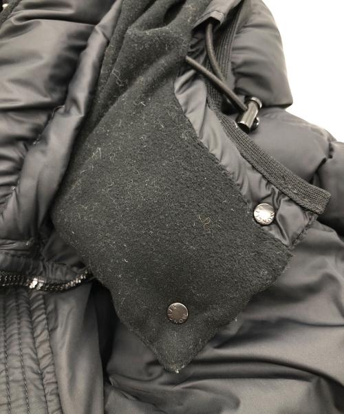 MONCLER（モンクレール）MONCLER (モンクレール) MOKAダウンコート ブラックの古着・服飾アイテム