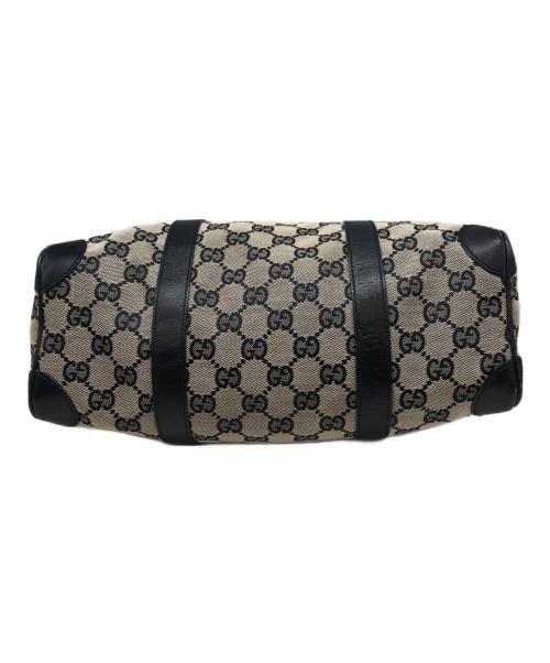 GUCCI（グッチ）GUCCI (グッチ) GGキャンバスミニボストンバッグ グレー サイズ:下記参照の古着・服飾アイテム