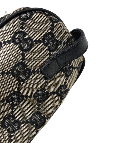 GUCCI（グッチ）GUCCI (グッチ) GGキャンバスミニボストンバッグ グレー サイズ:下記参照の古着・服飾アイテム