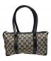 GUCCI（グッチ）の古着「GGキャンバスミニボストンバッグ」｜グレー