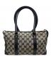 GUCCI (グッチ) GGキャンバスミニボストンバッグ グレー サイズ:下記参照：25000円