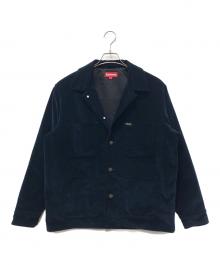 SUPREME（シュプリーム）の古着「Velvet Chore Coat」｜ネイビー