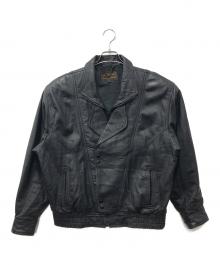 Eddie Bauer（エディーバウアー）の古着「黒タグ レザージャケット」｜ブラック