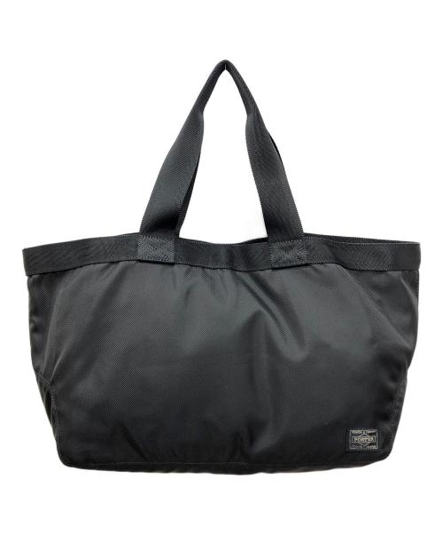 PORTER（ポーター）PORTER (ポーター) ROUND トートバッグ ブラックの古着・服飾アイテム