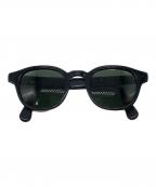 MOSCOT×POKER FACEモスコット×ポーカーフェイズ）の古着「サングラス」｜ブラック