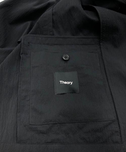 theory（セオリー）theory (セオリー) KELSO Nylon Texture Clinton CPSC 2Bジャケット/ケルソ ナイロン テクスチャ クリントン 2Bジャケット ブラック サイズ:SIZE 40の古着・服飾アイテム