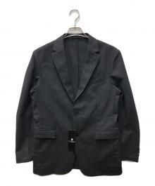 BLACK LABEL CRESTBRIDGE（ブラックレーベル クレストブリッジ）の古着「デニムライクカラミジャケット」｜グレー