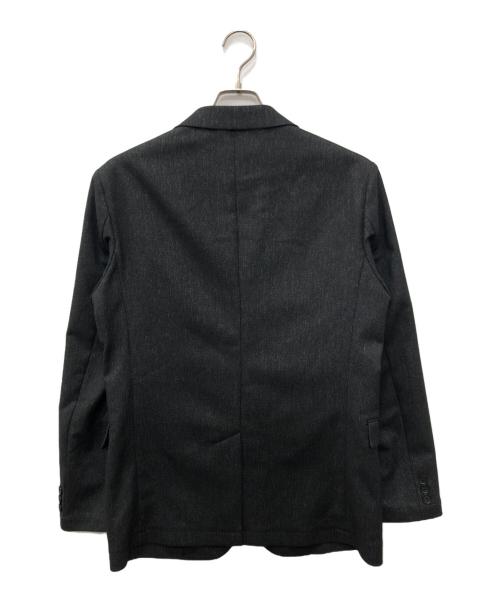 BLACK LABEL CRESTBRIDGE（ブラックレーベル クレストブリッジ）BLACK LABEL CRESTBRIDGE (ブラックレーベル クレストブリッジ) デニムライクカラミジャケット グレー サイズ:SIZE Lの古着・服飾アイテム