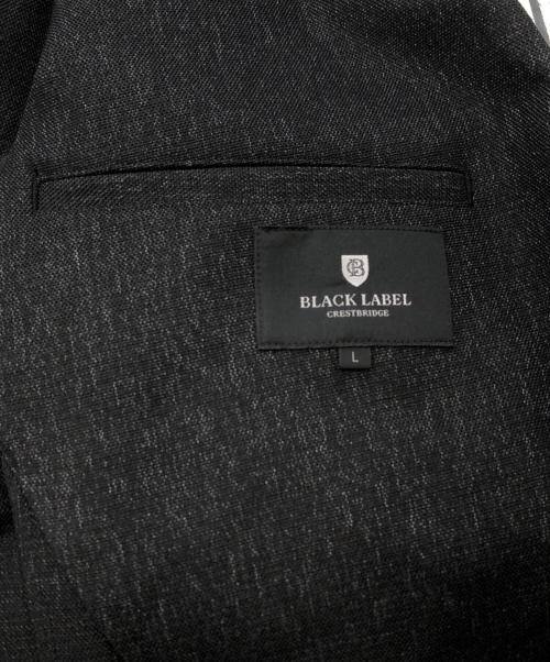 BLACK LABEL CRESTBRIDGE（ブラックレーベル クレストブリッジ）BLACK LABEL CRESTBRIDGE (ブラックレーベル クレストブリッジ) デニムライクカラミジャケット グレー サイズ:SIZE Lの古着・服飾アイテム