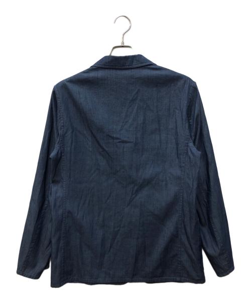 UNITED ARROWS（ユナイテッドアローズ）UNITED ARROWS (ユナイテッドアローズ) シングル2ボタンデニムホスピタルジャケット ネイビー サイズ:SIZE Mの古着・服飾アイテム