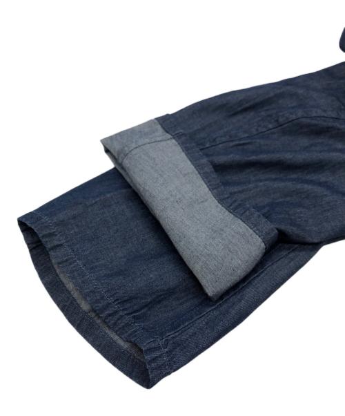 UNITED ARROWS（ユナイテッドアローズ）UNITED ARROWS (ユナイテッドアローズ) シングル2ボタンデニムホスピタルジャケット ネイビー サイズ:SIZE Mの古着・服飾アイテム