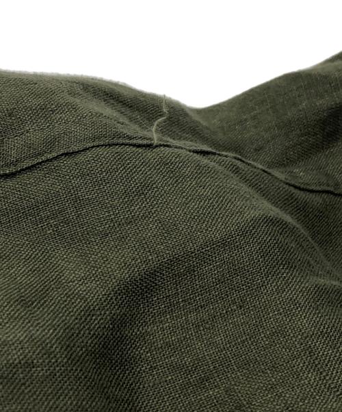 POLO RALPH LAUREN（ポロ・ラルフローレン）POLO RALPH LAUREN (ポロ・ラルフローレン) リネンカバーオール カーキ サイズ:SIZE Ⅿの古着・服飾アイテム