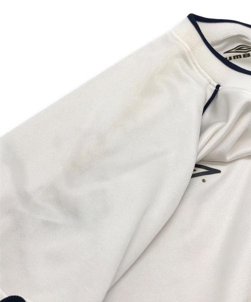 UMBRO（アンブロ）UMBRO (アンブロ) イングランド代表 ゲームシャツ ホワイト サイズ:SIZE M-Lの古着・服飾アイテム