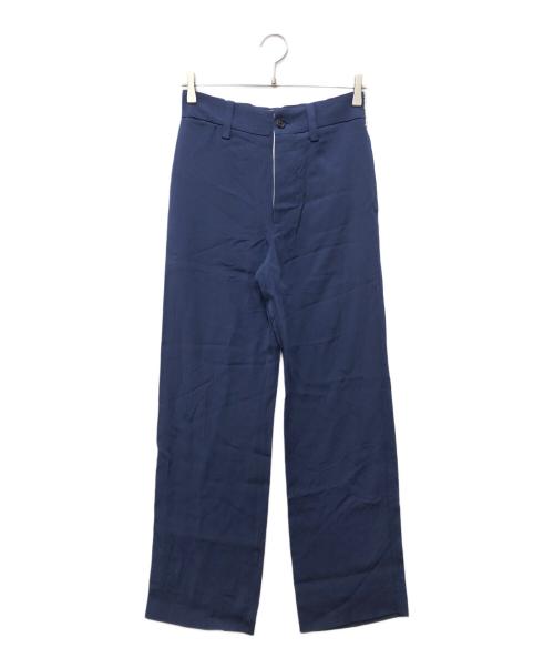 MARNI（マルニ）MARNI (マルニ) シンチバックパンツ ネイビー サイズ:SIZE 36の古着・服飾アイテム