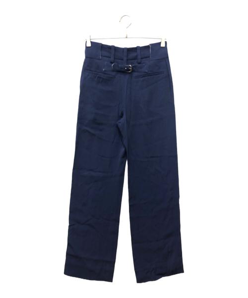 MARNI（マルニ）MARNI (マルニ) シンチバックパンツ ネイビー サイズ:SIZE 36の古着・服飾アイテム