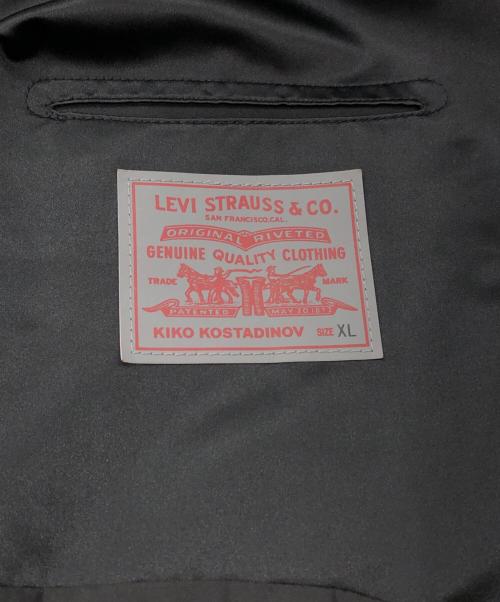 LEVI'S（リーバイス）LEVI'S (リーバイス) KIKO KOSTADINOV (キコ・コスタディノフ) Andy Suit Jacket ブラック サイズ:SIZE XLの古着・服飾アイテム
