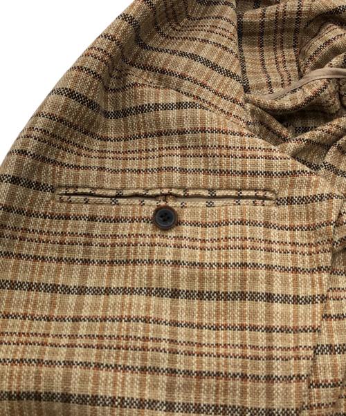 AURALEE（オーラリー）AURALEE (オーラリー) SILK SUMMER TWEED JACKET ベージュ サイズ:SIZE 5の古着・服飾アイテム