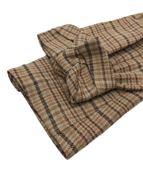 AURALEE（オーラリー）AURALEE (オーラリー) SILK SUMMER TWEED JACKET ベージュ サイズ:SIZE 5の古着・服飾アイテム