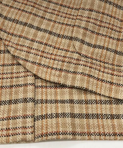 AURALEE（オーラリー）AURALEE (オーラリー) SILK SUMMER TWEED JACKET ベージュ サイズ:SIZE 5の古着・服飾アイテム