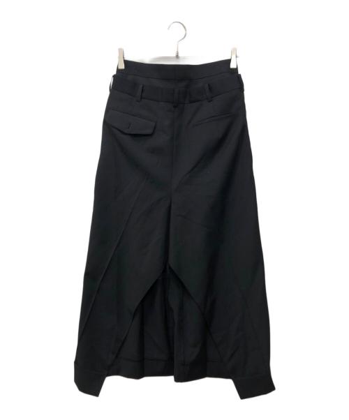 JUNYA WATANABE COMME des GARCONS（(ジュンヤワタナベ コムデギャルソン）JUNYA WATANABE COMME des GARCONS ((ジュンヤワタナベ コムデギャルソン) TROUSERS SKIRT ブラック サイズ:SIZE Sの古着・服飾アイテム