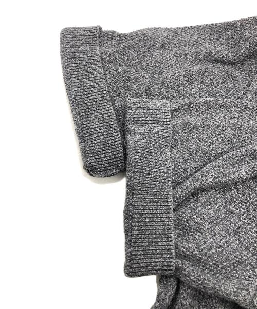 DOLCE & GABBANA（ドルチェ＆ガッバーナ）DOLCE & GABBANA (ドルチェ＆ガッバーナ) ニットポロシャツ グレー サイズ:48の古着・服飾アイテム