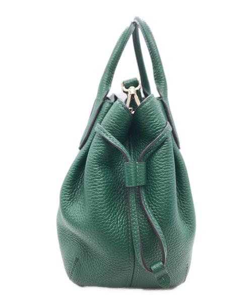 Kate Spade（ケイトスペード）Kate Spade (ケイトスペード) ダンプリング スモール サッチェル 2WAYバッグ グリーンの古着・服飾アイテム