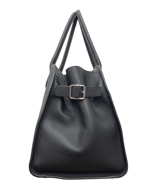JISTORY（ジストリー）jistory (ジストリー) SIDE BELT BOSTON BAG(サイド ベルト ボストン バッグ) ブラックの古着・服飾アイテム